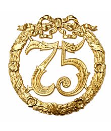 Guld krans, 75 år