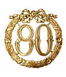 Guld krans, 80 år 
