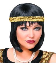 Guld paillet hårbånd