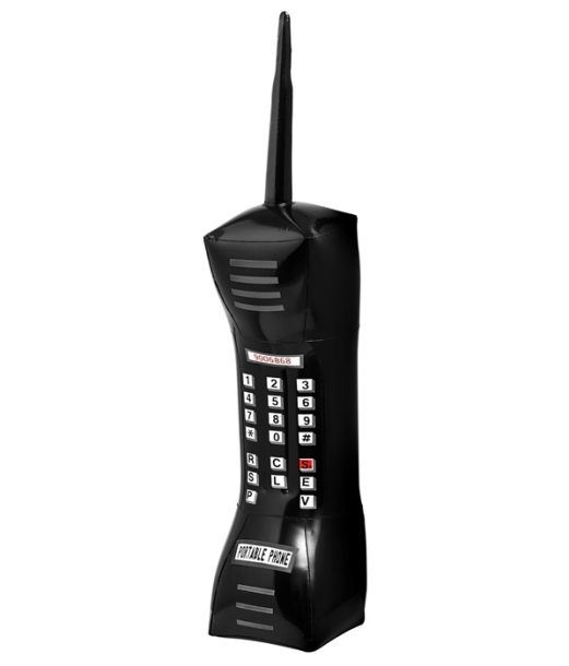 Oppustelig mobiltelefon