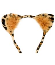 Leopardører hårbøjle