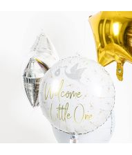 Welcome Little On folieballon 45 cm