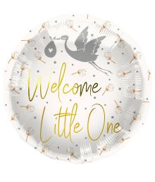 Welcome Little On folieballon 45 cm