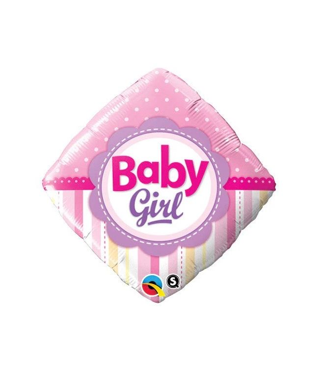 Baby girl folieballon 46 cm