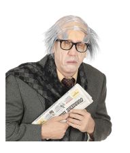 Gammel mand isse med hentehår