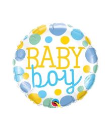 Baby boy folieballon 46 cm