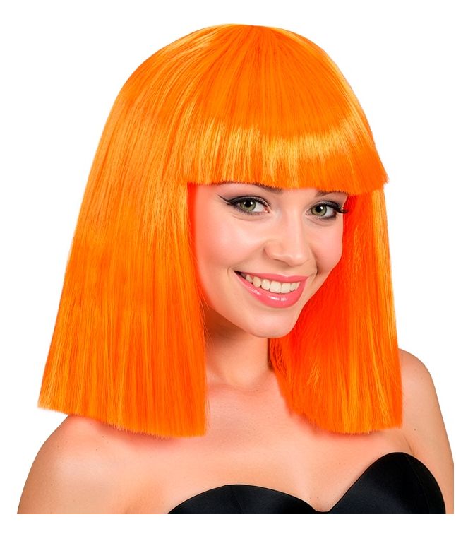 Neon orange showgirl paryk