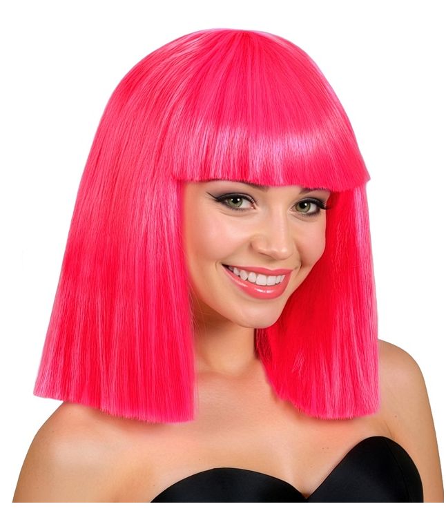 Neon pink showgirl paryk