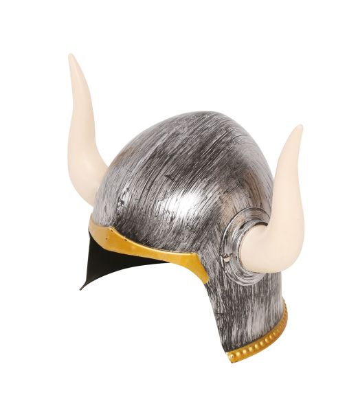 Vikingehjelm med horn