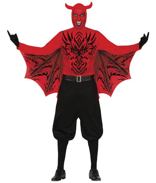 Dæmon kostume til mænd
