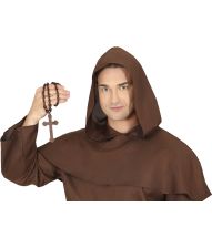 Kors med rosenkrans til udklædning