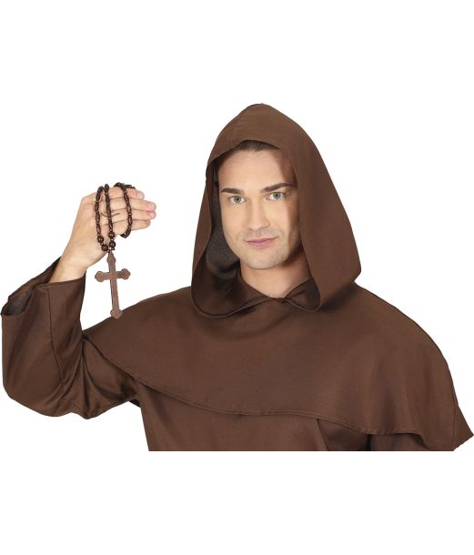 Kors med rosenkrans til udklædning