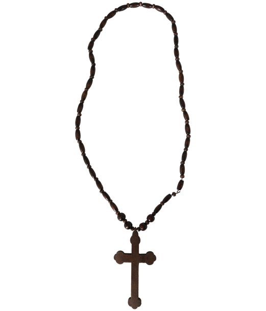 Kors med rosenkrans til udklædning