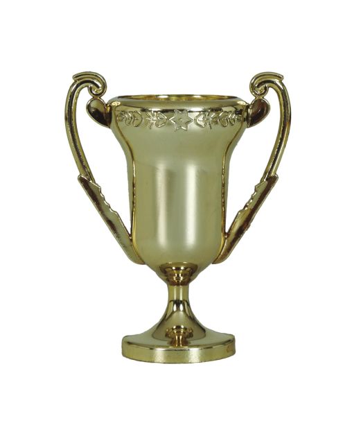 Guld pokaler, 6 stk. 6 cm.