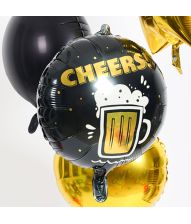 Cheers folieballon, 45 cm