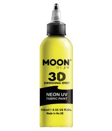 Neon gul UV stofmaling, 125 ml