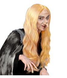 Langhåret blond hekseparyk, Morgana