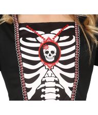 Skelet dronning kostume