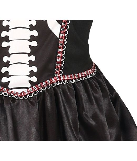 Skelet dronning kostume
