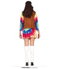 Tie dye hippiekjole