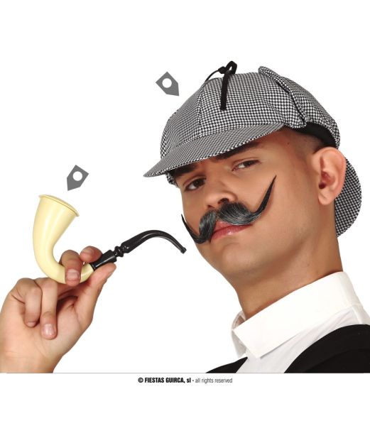 Detektiv sæt, hat og pibe