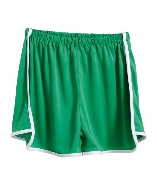Grønne shorts til udklædning.