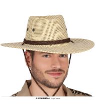 Cowboyhat, brun ternet 