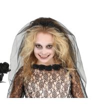 Spøgelsesbrud kostume til piger