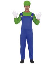Grøn togfører kostume