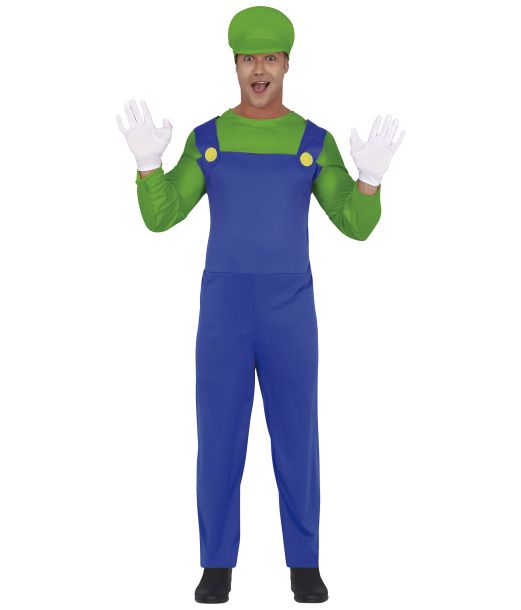 Grøn togfører kostume