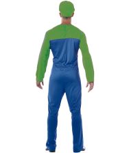 Grøn togfører kostume