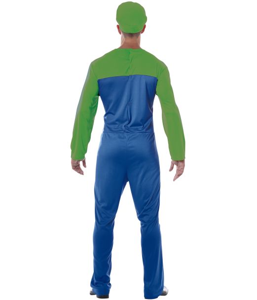 Grøn togfører kostume