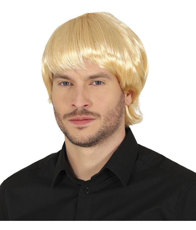 Blond 70er paryk