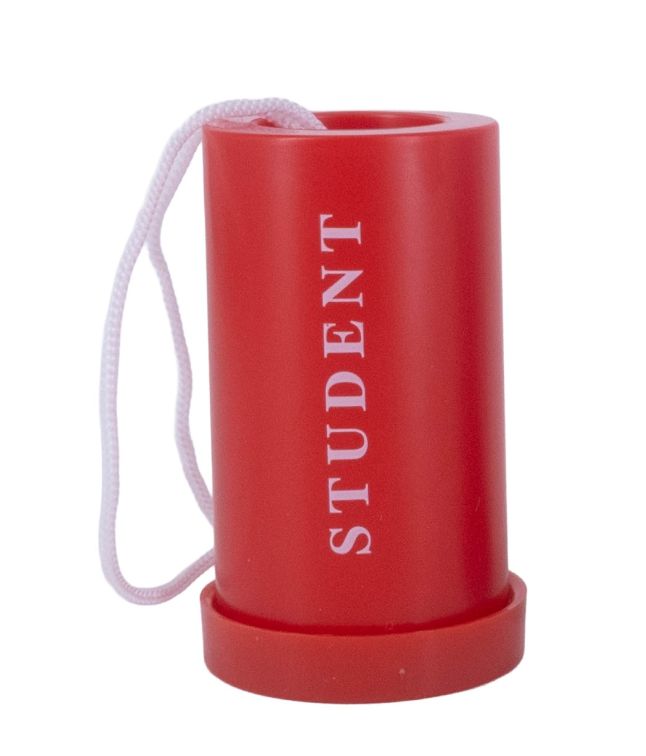 Rød student mini tudehorn