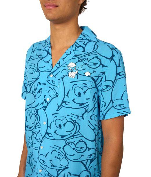 Smølferne skjorte fra OppoSuits til voksne
