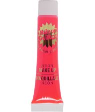 Neon rød UV make up, 10 ml 