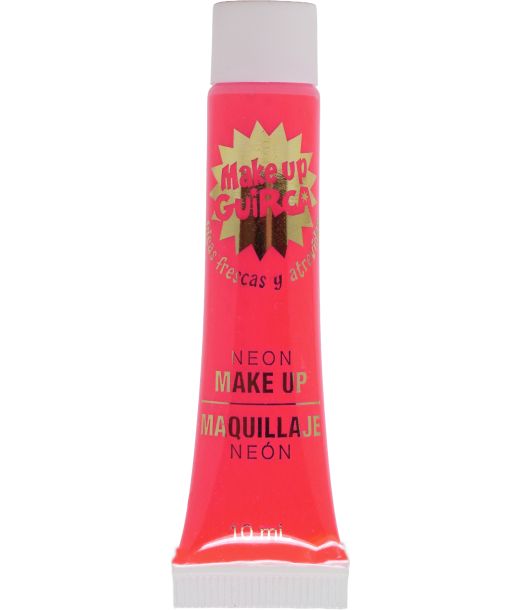 Neon rød UV make up, 10 ml 