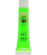 Neon grøn UV make up, 10 ml 