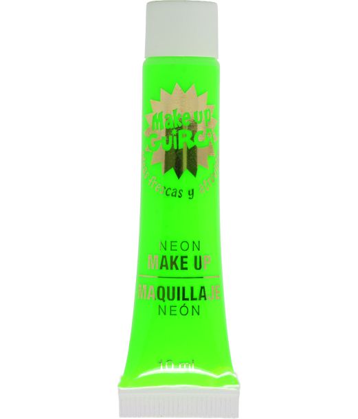 Neon grøn UV make up, 10 ml 