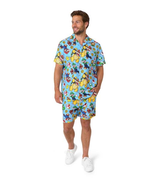 Super Mario sommersæt til stand og festival.