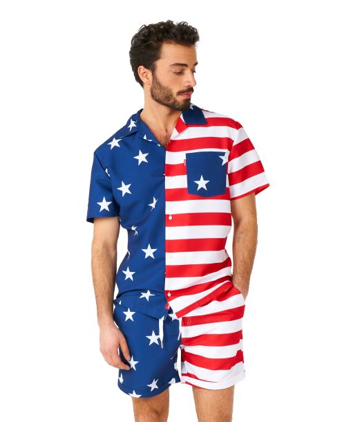 USA sommersæt til 4. juli.