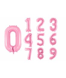 Pink talballoner, 86 cm