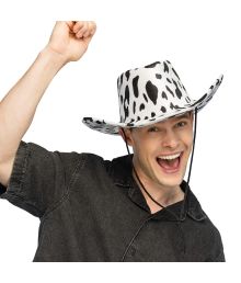 Cowboyhat med komønster