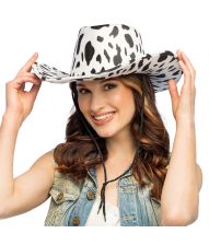 Cowboyhat med komønster