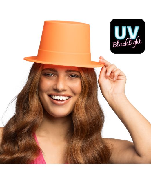 Hat neon orange UV