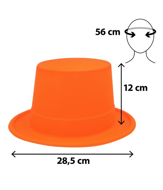 Hat neon orange UV