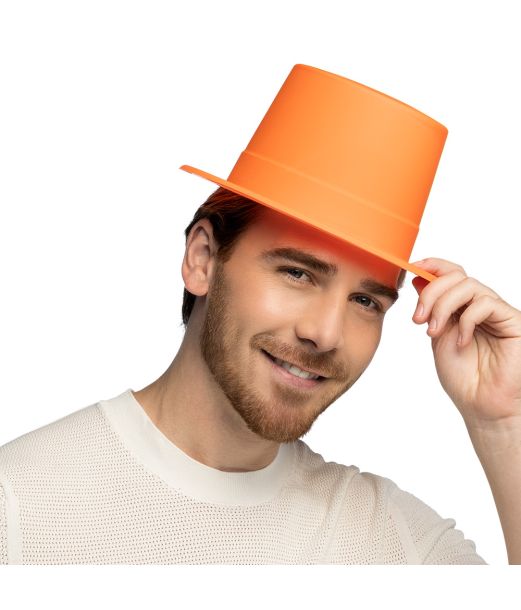 Hat neon orange UV