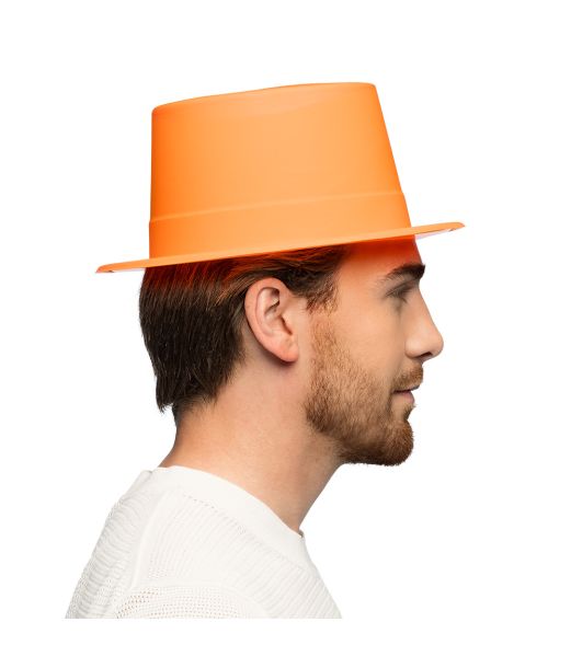 Hat neon orange UV