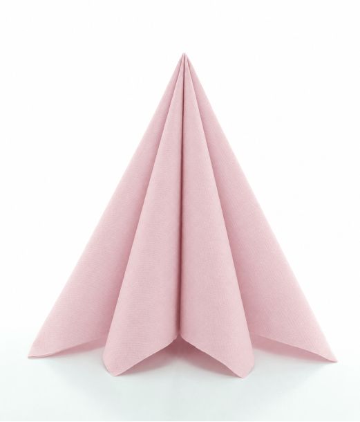 Antik rosa Airlaid servietter, 24x24 cm