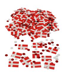 Dansk flag konfetti